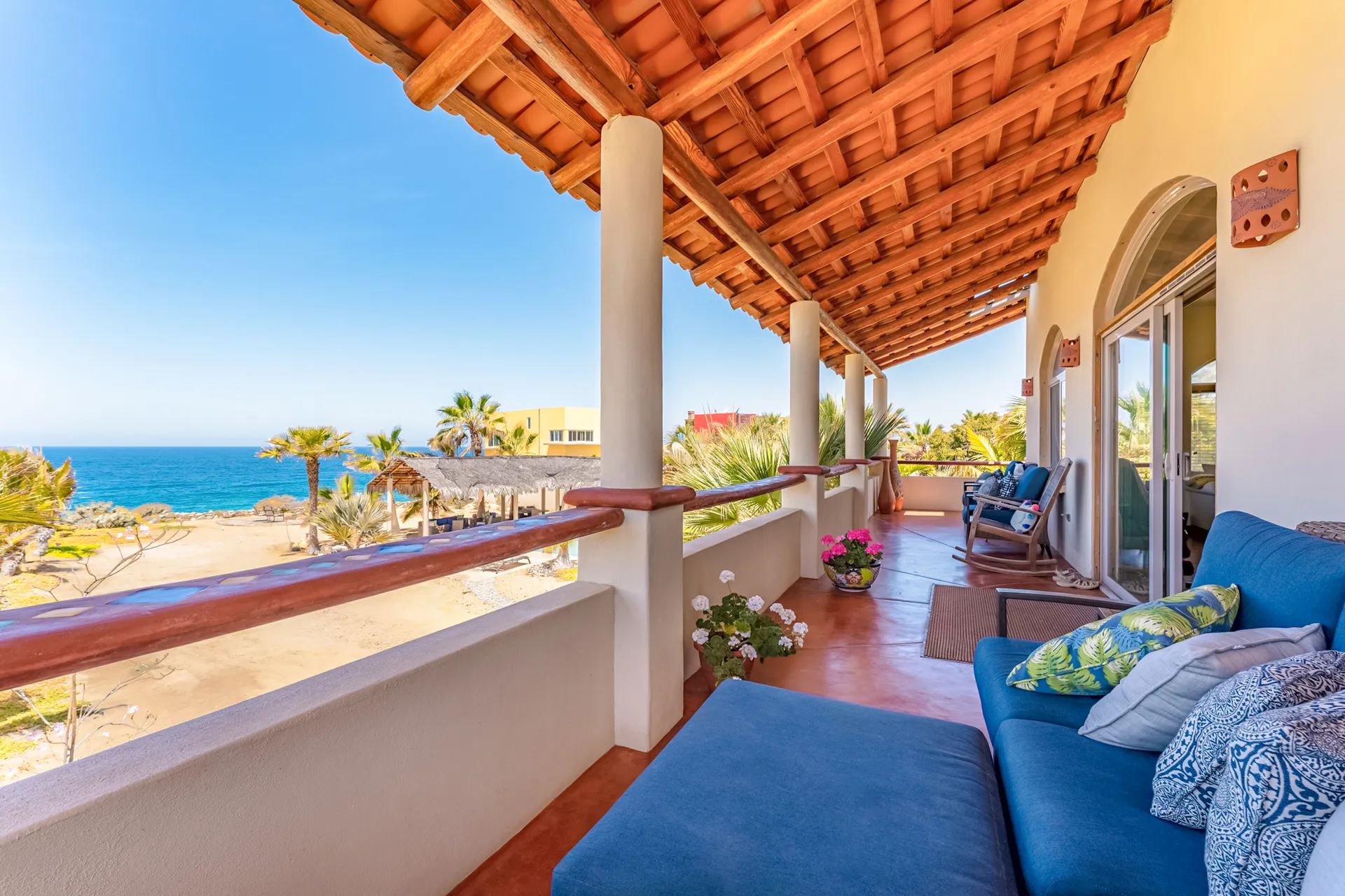 Forty-five minutes from downtown Cabo San Lucas, discover a rare opportunity to acquire an oceanfront property in prestigious Rancho Nuevo