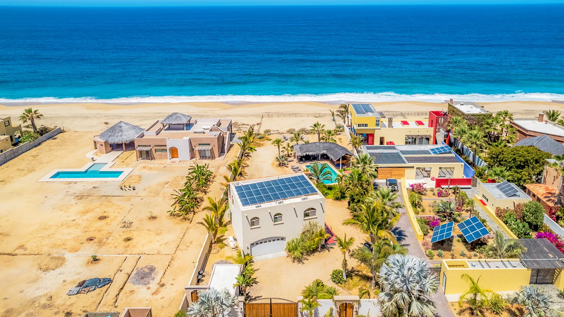 Forty-five minutes from downtown Cabo San Lucas, discover a rare opportunity to acquire an oceanfront property in prestigious Rancho Nuevo